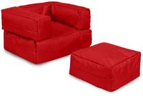 Kott-tool Hanah Home Kids Single Seat Pouffe 248FRN1220, punane v.