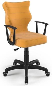 Vaikiška darbo kėdė Norm VT35 Size 5, 40 x 37.5 x 86 - 89 cm, geltona sp.