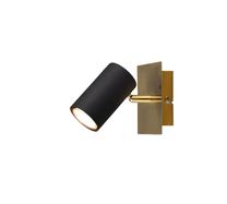 Valgusti kohtvalgusti Trio 802400180, GU10, 1 x 25 W, must v. / kuldne v.