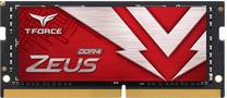 Operatyvioji atmintis (RAM) Team Group T-Force Zeus, DDR4 (SO-DIMM), 16 GB, 3200 MHz