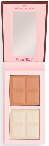 Veido kontūravimo paletė Makeup Revolution London I Heart Revolution Chocolate Contour, fair, 9 g