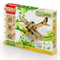 Конструктор Engino Eco Builds Plane 217402, многоцветный