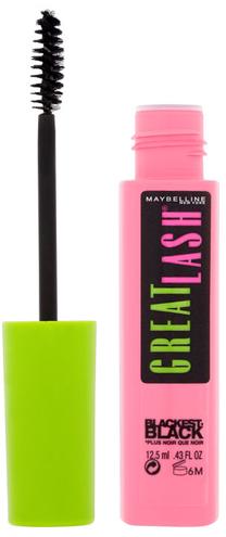 Blakstienų tušas Maybelline, blackest black sp.