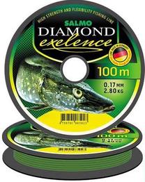 Makšķeraukla Salmo Braided Line Diamond Exelence 4027-022, caurspīdīga krās.
