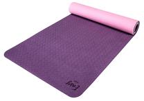Fitnesa un jogas paklājs Easy Yoga Eco Double, rozā krās., 183 cm x 61 cm x 0.6 cm
