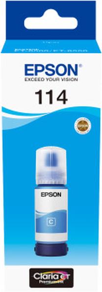 Rašalas Epson 114 EcoTank (C13T07B240), žalsvai mėlyna (cyan) sp., 70 ml