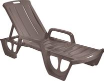 Lauko gultas Keter Florida 17180024, smėlio ruda sp., 190 cm x 67 cm x 30 cm