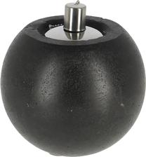 Eļļas lampa Esschert Design Fancy Flames Terrazzo S FF461, 14.7 cm/Melna krās.
