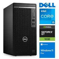 Стационарный компьютер Dell RM87516, oбновленный i5-10500, DDR4 16 GB, SSD 256 GB, Nvidia GeForce GT1030 2 GB GDDR5, Windows 11 Pro OptiPlex 5080 Tower
