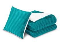 Pledas Dormeo Warm Hug Deluxe 3in1, mėlynas, 130 cm x 190 cm