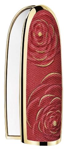 Lūpdažių dėklas Guerlain Rouge G Blooming Denim Red Rose Limited Edition