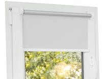 Ritininė užuolaida Mini SV-04 SV-04, balta sp./sidabro sp. išorė, 125 cm x 150 cm