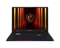 Nešiojamas kompiuteris MSI Raider 18 HX AI A2XWJG, Intel Core U9-285HX, 64 GB, 64 GB, 18 ", Nvidia GeForce RTX 5090, juoda sp., EN, Windows