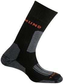 Sporta zeķes Mund Socks Everest, melna krās., 38-41