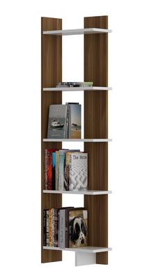 Pastatoma lentyna Kalune Design Als 875ZNA3602, ruda sp./balta sp., 170 cm x 45 cm x 22 cm