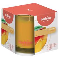 Žvakė, aromatinė Bolsius Mango, 43 h, oranžinė sp.