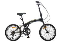 Velosipēds salokāms Polar Practic 3.0, 20 ", S rāmis, melna krās.