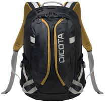 Sülearvuti seljakott Dicota Active, must v./kollane v., 14"