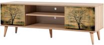 TV staliukas Kalune Design Truva 729, ąžuolo sp., 40 cm x 140 cm x 50 cm