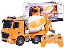 Rc betonvežis Double E Arocs Cement Mixer E28-003, 1:20, oranžinė sp.