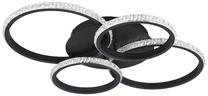 Šviestuvas lubų Reality Cires R67364132, LED, 4000 °K, 1 x 27 W, skaidri sp. / juoda sp.