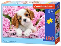 Dėlionė Castorland 180pcs, 180 vnt., rožinė sp.