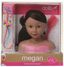 Голова куклы с аксессуарами Dolls World