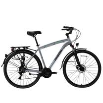 Dviratis turistinis Bisan Comfortline 28 MD (PR10010423), 28 ", 21" rėmas, žalia sp./pilka sp.