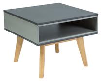 Žurnalinis staliukas, pilka sp., 60 cm x 60 cm x 48 cm