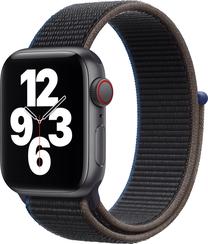 Viedais pulkstenis Apple Watch SE GPS + Cellular 40mm, melns krās.