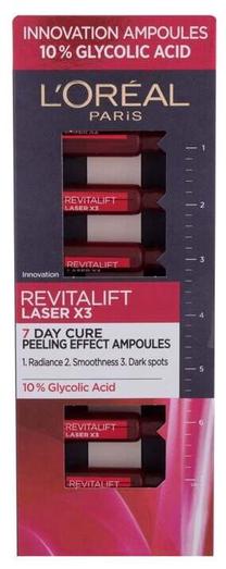 Ampulas sejas kopšanai L’Oréal Paris Revitalift Laser X3, 7 ml