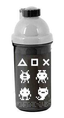 Ūdens pudele Paso Gaming 11P-07694, melna krās./pelēka krās., plastmasa, 0.5 l