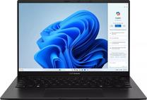 Portatīvais dators Asus ZenBook 14 OLED UM3406HA-WS74T, AMD Ryzen 7-8840HS, 16 GB, 512 GB, 14 ", AMD Radeon 780M, melna krās., EN, Windows 11 home