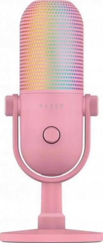 Kondensatorinis mikrofonas Razer Seiren V3 Chroma, rožinė sp.