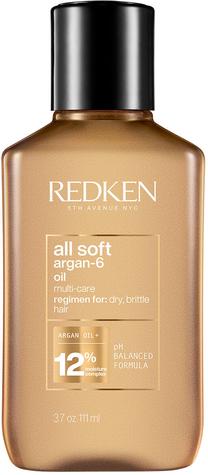 Matu eļļa Redken All Soft Argan-6 Oil, 111 ml