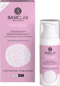 Veido kremas BasicLab Ceramide Regenerating Cream, 50 ml