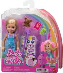 Кукла с аксессуарами Mattel Barbie Club Chelsea JMJ46, 12 см, многоцветный