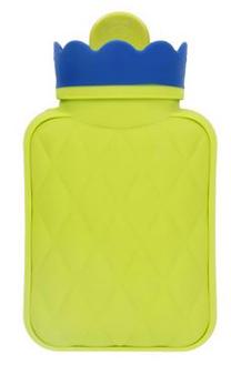Termofors Fashy Mini Silicone Bottle, zaļa krās., 0.35 l