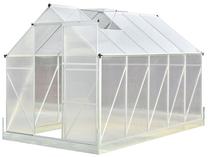 Теплица Patio, поликарбонат, 3.1 x 1.9 м, 4 мм, прозрачный цв.