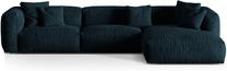 Modulinė sofa Micadoni Martina Vogue 13, tamsiai mėlyna sp., dešininė, 332 x 176 cm x 75 cm