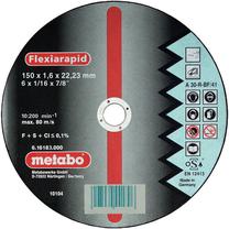 Pjovimo diskas kampiniam šlifuokliui Metabo, 150 mm x 1.6 mm x 22.23 mm