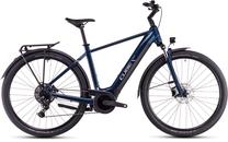 Elektrinis dviratis Cube Touring Hybrid ONE 500, M, 28", 200 W, 13.4 Ah, deepsea'n'chrome sp.