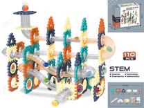 Magnētiskais konstruktors Madej Magnetic Blocks Marbel Run 006596, 110 gab.