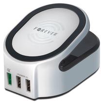 Telefono įkroviklis Forever, USB/AC/DC, balta sp.