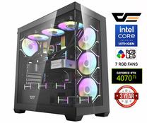 Stacionarus kompiuteris Mdata Gaming Core i7-14700F, DDR5 32 GB, SSD 1 TB, Nvidia GeForce RTX 4070 Ti 12 GB GDDR6, Windows 11 90302791