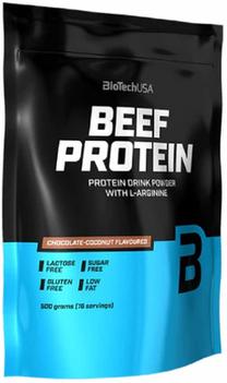 Proteinai BioTech USA Beef Protein, šokolado ir kokosų skonio, 500 g