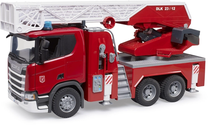 Žaislinė gaisrinė mašina Bruder Scania Super Fire Engine 560R, 1:16, balta sp./raudona sp.