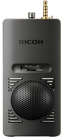Mikrofons Ricoh Theta 3D, 10.52 cm, melna krās.
