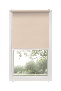 Ritininė užuolaida Mini, tamsaus smėlio spalva, 115 cm x 150 cm