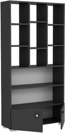 Pastatoma lentyna Kalune Design Penguen 475OLV2123, antracito sp., 186.6 cm x 93.6 cm x 29.6 cm